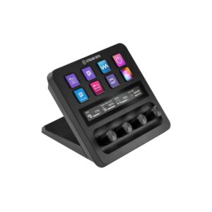 Elgato Stream Deck + Streaming Controller with 8 LCD Keys and 4 Dials Black