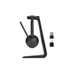 EPOS IMPACT 1000 Wireless ANC Binaural Headset with Bluetooth, USB-C, Charging Stand, MS Teams - Black