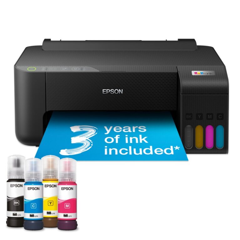 Epson EcoTank ET-1810 Wireless Colour Inkjet Printer A4 Duplex USB Wi-Fi Direct