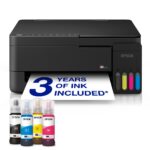 Epson EcoTank ET-2912 All-in-One Colour Inkjet Printer with Wi-Fi USB and Duplex Black