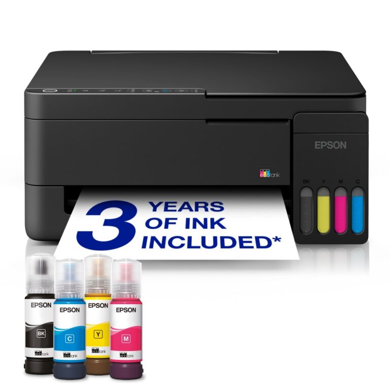 Epson EcoTank ET-2912 All-in-One Colour Inkjet Printer with Wi-Fi USB and Duplex Black