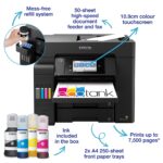 Epson EcoTank ET-5805 All-in-One Colour Inkjet Printer Wi-Fi Ethernet Auto Duplex 50 Sheet ADF Touchscreen
