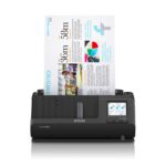 Epson ES-C380W Scanner with Wi-Fi USB 2.0, 30 ppm Speed, 20 Sheet ADF, 2.4 Inch Display, Black