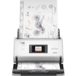 Epson WorkForce DS-32000 Sheet-fed Scanner 90 ppm Speed 600 DPI Colour Duplex Scanning USB 3.2 Gen 1 Touch Display