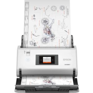 Epson WorkForce DS-32000 Sheet-fed Scanner 90 ppm Speed 600 DPI Colour Duplex Scanning USB 3.2 Gen 1 Touch Display