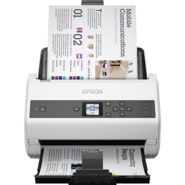 Epson WorkForce DS-970 Sheet-fed Scanner 100-sheet ADF 85 ppm/170 ipm A3 USB 3.2 Network Colour Duplex Scanning