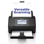 Epson WorkForce ES-590W Wi-Fi Sheet-fed Scanner, 100-Sheet ADF, Duplex, 45ppm, 4.29" Touchscreen