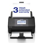 Epson WorkForce ES-590W Wi-Fi Sheet-fed Scanner, 100-Sheet ADF, Duplex, 45ppm, 4.29" Touchscreen