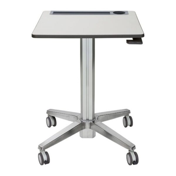 Ergotron LearnFit Adjustable Student Desk with Castor Wheels, 610mm Width, 560mm Depth