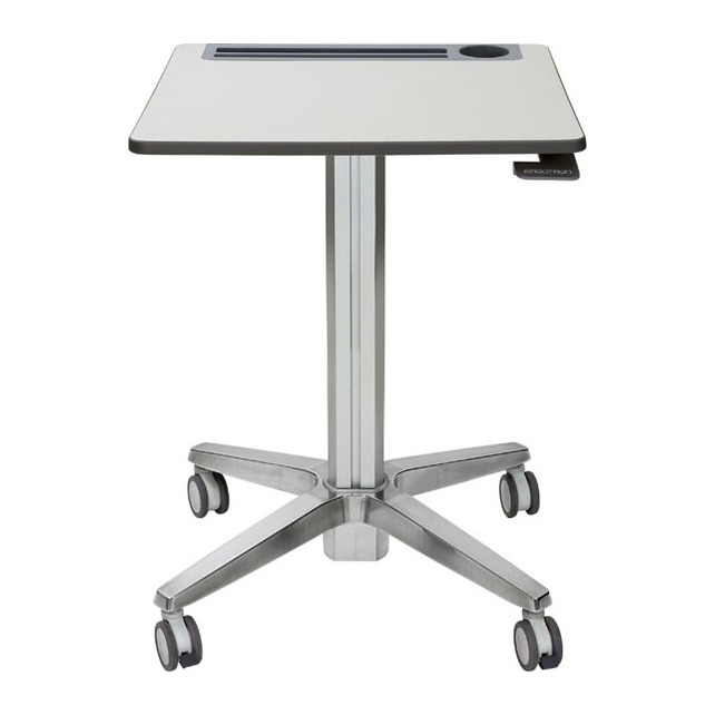 Ergotron LearnFit Adjustable Student Desk with Castor Wheels, 610mm Width, 560mm Depth