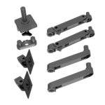 Ergotron LX Pro Series 45-686-293 Dual Monitor Mount Stand 27" Desk Clamp Dark Grey 20 kg Max Weight