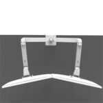 Ergotron LX Pro Series Dual Monitor Mount Stand 27" White Desk Clamp 10kg Per Display