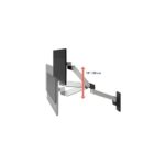 Ergotron LX Pro Wall Monitor Mount 34" 10 kg 75x75-100x100 VESA Aluminium