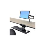 Ergotron Neo-Flex Underdesk Keyboard Arm 1.4 kg Max Weight 150 mm Height Adjustment Black