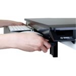Ergotron WorkFit-TX Sit-Stand Adjustable Desk with Keyboard Tray, Black, 18.2 kg Capacity