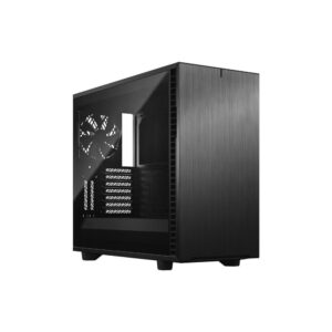 Fractal Design Define 7 Tempered Glass Light Tint E-ATX Mid Tower PC Case - Black
