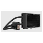Fractal Design Radius 240 RGB All-in-one Liquid Cooler 2x 120mm PWM Ceramic Bearing LGA 1200 AM4 AM5 Black