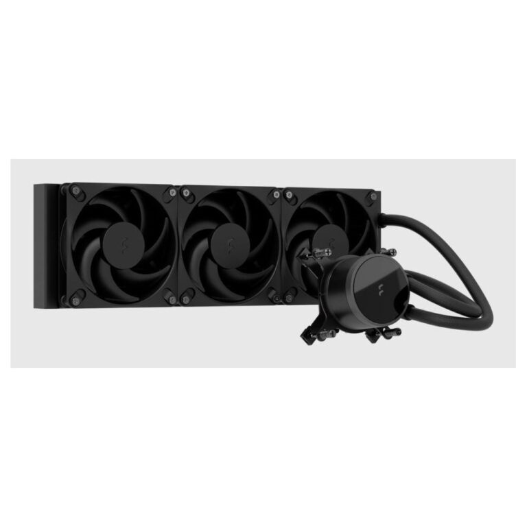 Fractal Design Radius 360 Black All-in-one Liquid Cooler 3x120mm Fans LGA 1200 AM4 AM5