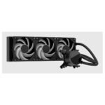 Fractal Design Radius 360 RGB Black All-in-one Liquid Cooler for LGA 1200 AM4 and AM5 Sockets with 3 Fans