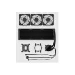 Fractal Design Radius 360 RGB Black All-in-one Liquid Cooler for LGA 1200 AM4 and AM5 Sockets with 3 Fans
