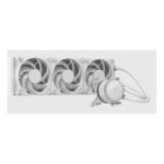 Fractal Design Radius 360 RGB White All-in-one Liquid Cooler 3x120mm Fans LGA 1200 AM4 AM5 Sockets