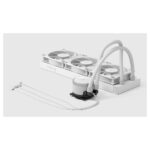 Fractal Design Radius 360 RGB White All-in-one Liquid Cooler 3x120mm Fans LGA 1200 AM4 AM5 Sockets