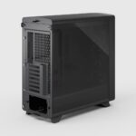 Fractal Design Summit Blackout TG Light Tint Midi Tower PC Case Black with 3x 140mm Fans Supports ATX EATX GPU 425mm 360mm Radiator