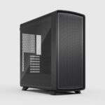 Fractal Design Summit Blackout TG Light Tint Midi Tower PC Case Black with 3x 140mm Fans Supports ATX EATX GPU 425mm 360mm Radiator