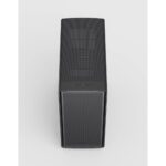 Fractal Design Summit Blackout TG Light Tint Midi Tower PC Case Black with 3x 140mm Fans Supports ATX EATX GPU 425mm 360mm Radiator