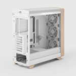 Fractal Design Summit Midi Tower Supports ATX EATX 3x 140mm Fans 360mm Radiator Support Tempered Glass White Clear Tint