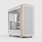 Fractal Design Summit Midi Tower Supports ATX EATX 3x 140mm Fans 360mm Radiator Support Tempered Glass White Clear Tint