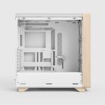 Fractal Design Summit Midi Tower Supports ATX EATX 3x 140mm Fans 360mm Radiator Support Tempered Glass White Clear Tint