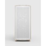 Fractal Design Summit Midi Tower Supports ATX EATX 3x 140mm Fans 360mm Radiator Support Tempered Glass White Clear Tint