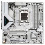 GIGABYTE B850M EAGLE WIFI6E ICE Motherboard AMD AM5 Socket B850 Chipset micro ATX DDR5 White