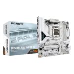 GIGABYTE B850M EAGLE WIFI6E ICE Motherboard AMD AM5 Socket B850 Chipset micro ATX DDR5 White