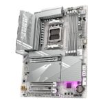 Gigabyte X870 AORUS ELITE Wi-Fi 7 ICE Motherboard AM5 Socket AMD Chipset ATX DDR5 White