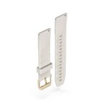 Hama 00178660 NFC Payment Wristband Silicone Beige 22mm Width with Stainless Steel Buckle