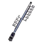 Hama 00186404 Indoor Outdoor Wall Mount Liquid Environment Thermometer Analog Black