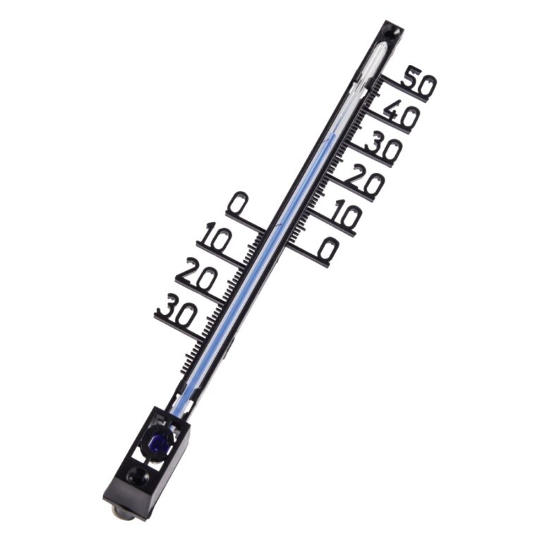 Hama 00186404 Indoor Outdoor Wall Mount Liquid Environment Thermometer Analog Black