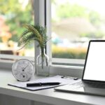 Hama Saipan Indoor Analog Thermometer Stainless Steel Wall Table Mount Grey Silver -30 to 50°C