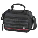 Hama Samara Shoulder Case Black Polytex Scratch Resistant 1 Exterior Pocket 145 x 75 x 105 mm Interior Weight 175 g