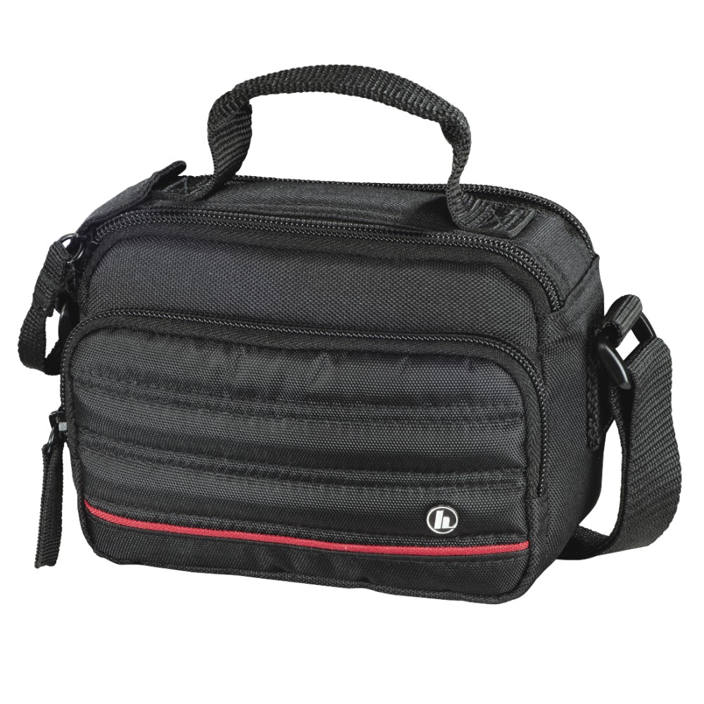 Hama Samara Shoulder Case Black Polytex Scratch Resistant 1 Exterior Pocket 145 x 75 x 105 mm Interior Weight 175 g Hama Samara Shoulder Case Black Polytex Scratch Resistant 1 Exterior Pocket 145 x 75 x 105 mm Interior Weight 175 g