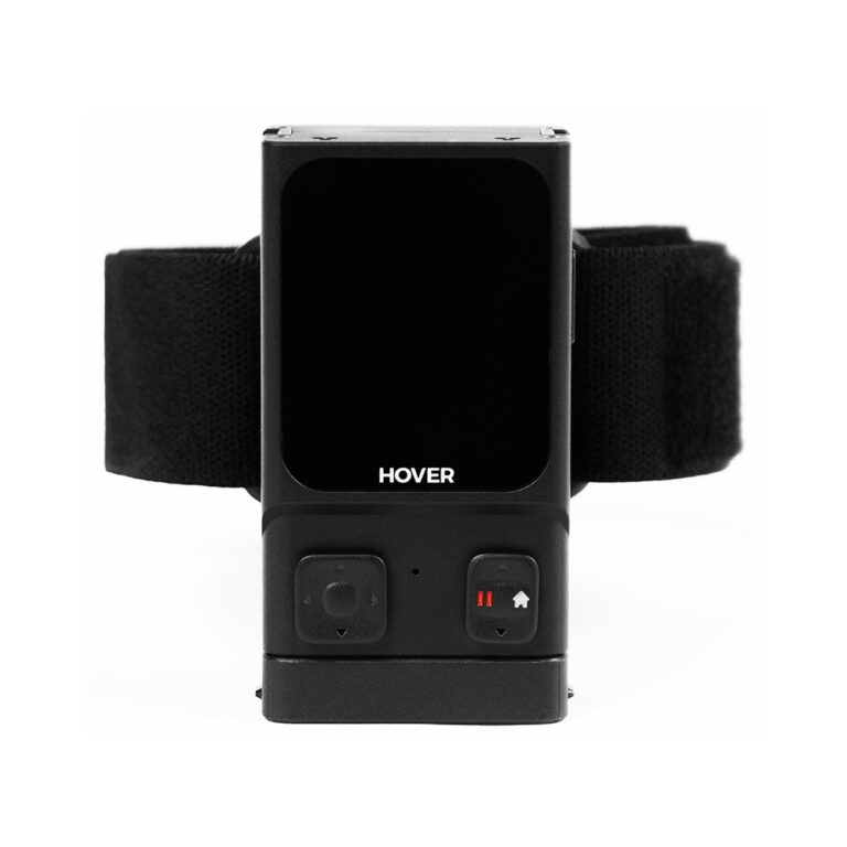 HoverAir Beacon Wrist Strap Black Adjustable Fit Rotating Mount for Secure Attachment