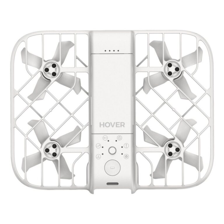 HOVERAir X1 Smart Quadcopter Drone 12 MP Camera 2704x1520 Video 10 Min Flight Time 99g White