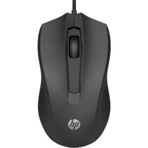 HP 105 Wireless Mouse 1600 DPI Optical Ambidextrous Black Office USB Type-A