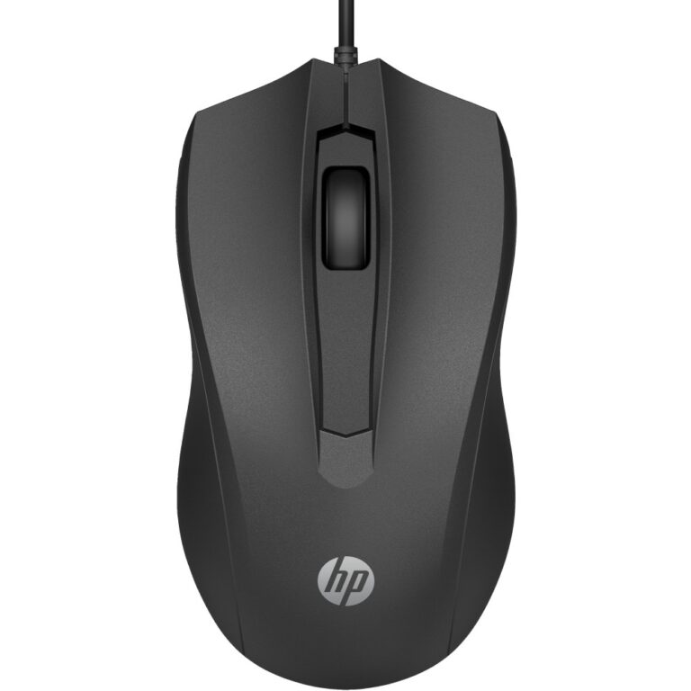 HP 105 Wireless Mouse 1600 DPI Optical Ambidextrous Black Office USB Type-A
