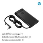 HP 230W Smart AC Adapter 19.5V 4.5mm Connector Black for Laptop