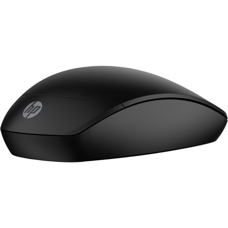 HP 235 Slim Wireless Mouse Black 1600 DPI Optical USB Type-A Receiver Ambidextrous