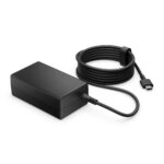 HP 65W USB-C AC Power Adapter for HP EliteBook ProBook Dragonfly Chromebook Laptops Black