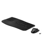 HP 685 Comfort Dual-Mode Wireless Keyboard and Mouse Combo Black Full-size 4000 DPI Silent Keys